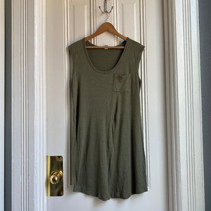 Old Navy Sea Turtle Green Muscle Sleeveless Tank Dress